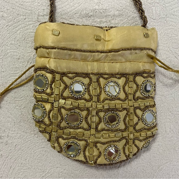 Beautiful embellished hobo purse - Picture 3 of 5